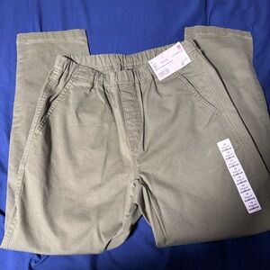 Kids olive green pants